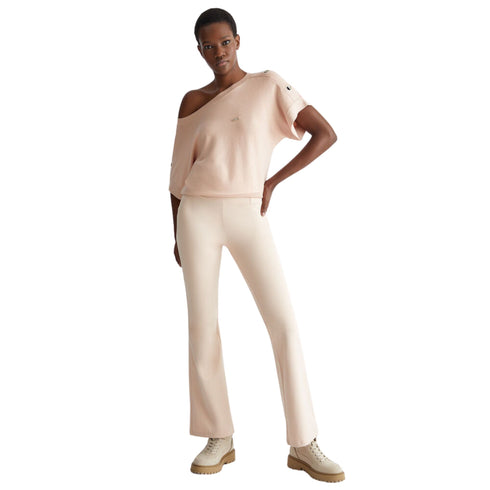 Women's sweater with metal sails on the sleeves